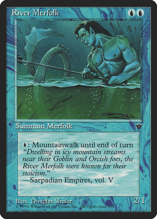 River Merfolk [Fallen Empires] | Arkham Games and Comics