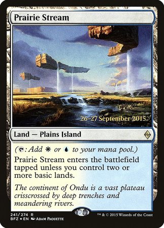 Prairie Stream [Battle for Zendikar Promos] | Arkham Games and Comics