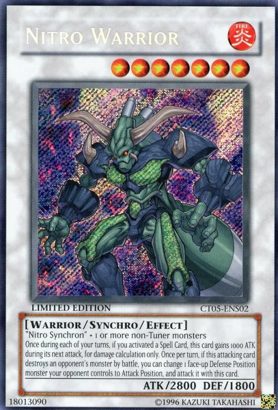 Nitro Warrior [CT05-ENS02] Secret Rare | Arkham Games and Comics