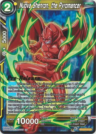 Nuova Shenron, the Pyromancer (BT12-110) [Vicious Rejuvenation Prerelease Promos] | Arkham Games and Comics