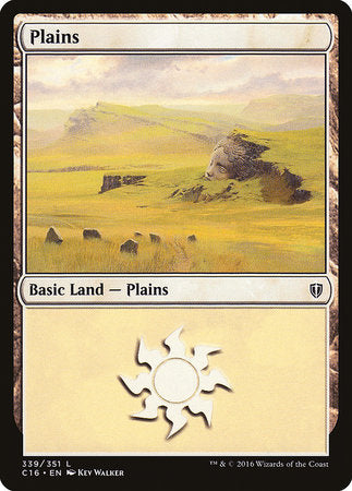 Plains (339) [Commander 2016] | Arkham Games and Comics