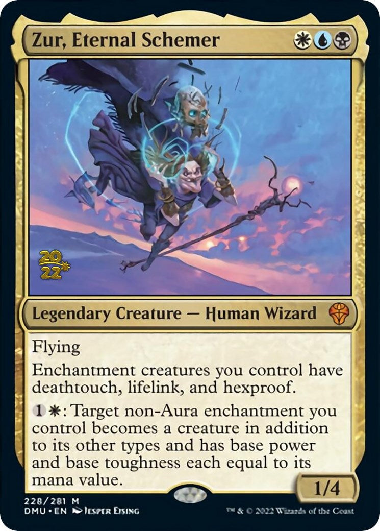 Zur, Eternal Schemer [Dominaria United Prerelease Promos] | Arkham Games and Comics