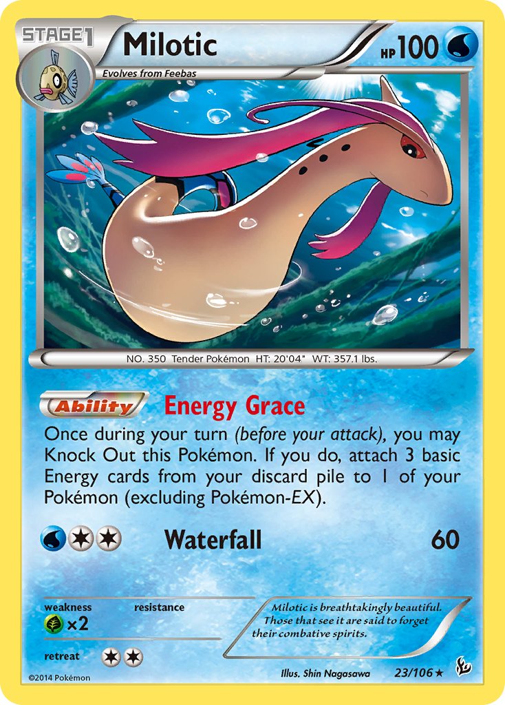 Milotic (23/106) (Theme Deck Exclusive) [XY: Flashfire] | Arkham Games and Comics