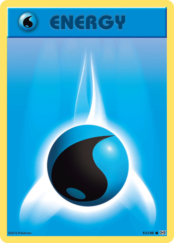 Water Energy (93/108) [XY: Evolutions] | Arkham Games and Comics