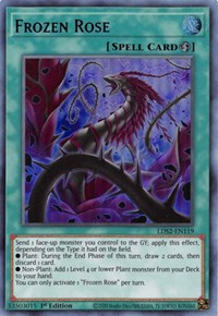 Frozen Rose (Purple) [LDS2-EN119] Ultra Rare | Arkham Games and Comics