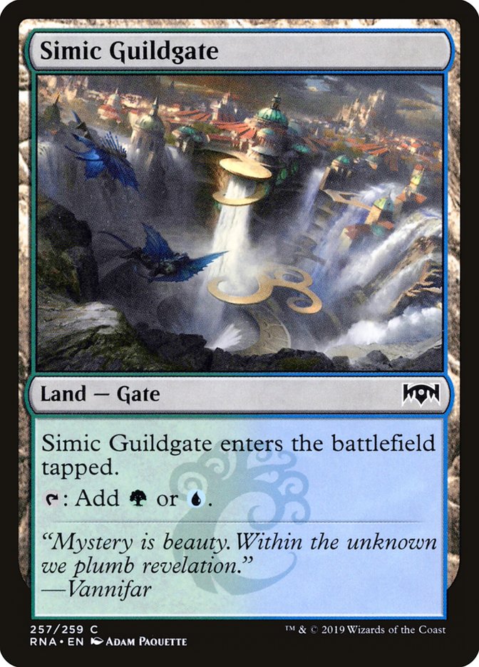 Simic Guildgate (257/259) [Ravnica Allegiance] | Arkham Games and Comics