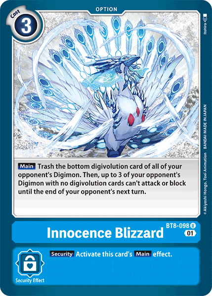 Innocence Blizzard [BT8-098] [New Awakening] | Arkham Games and Comics