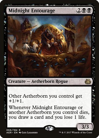 Midnight Entourage [Aether Revolt] | Arkham Games and Comics