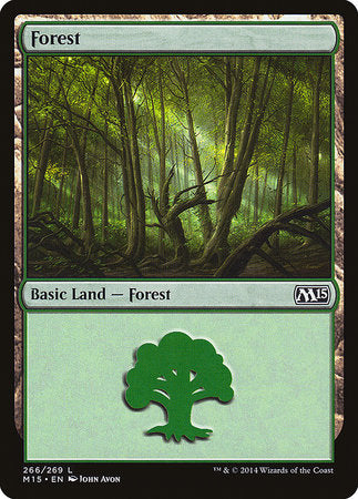 Forest (266) [Magic 2015] | Arkham Games and Comics