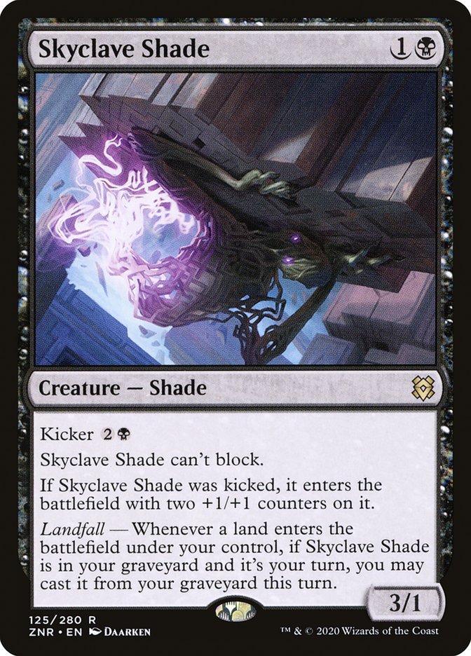 Skyclave Shade [Zendikar Rising] | Arkham Games and Comics