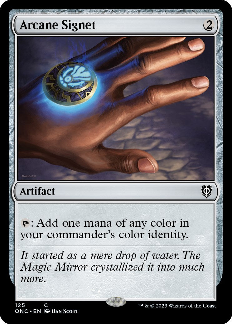 Arcane Signet [Phyrexia: All Will Be One Commander] | Arkham Games and Comics