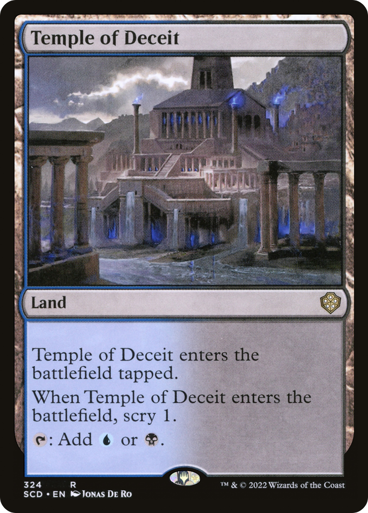 Temple of Deceit [Starter Commander Decks] | Arkham Games and Comics