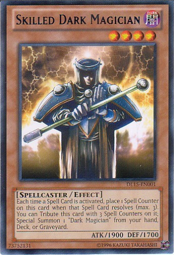 Skilled Dark Magician (Blue) [DL15-EN001] Rare | Arkham Games and Comics