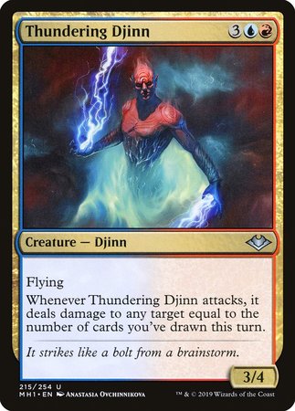 Thundering Djinn [Modern Horizons] | Arkham Games and Comics