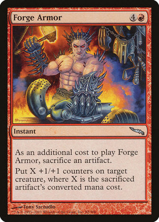 Forge Armor [Mirrodin] | Arkham Games and Comics