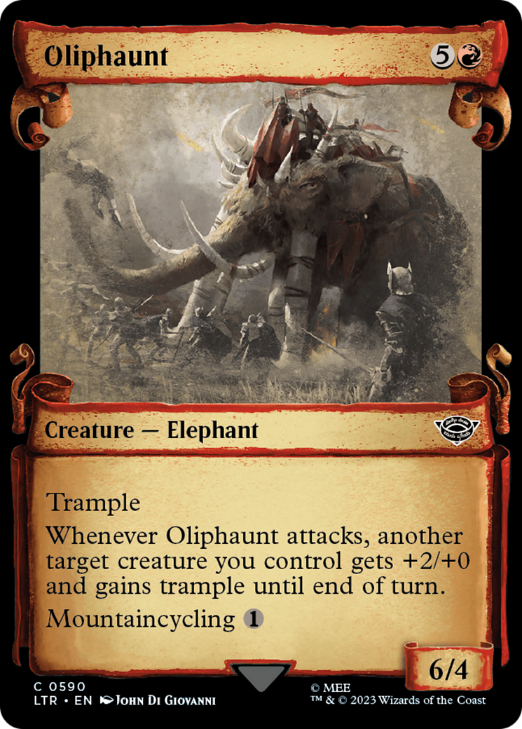 Oliphaunt [The Lord of the Rings: Tales of Middle-Earth Showcase Scrolls] | Arkham Games and Comics