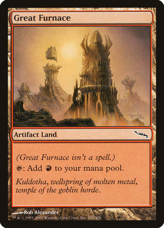 Great Furnace [Mirrodin] | Arkham Games and Comics