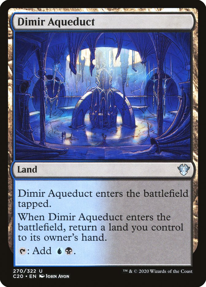 Dimir Aqueduct [Commander 2020] | Arkham Games and Comics