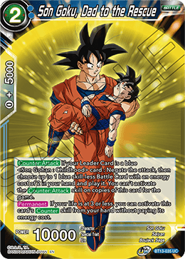 Son Goku, Dad to the Rescue (Uncommon) [BT13-035] | Arkham Games and Comics