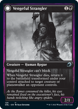 Vengeful Strangler // Strangling Grasp [Innistrad: Double Feature] | Arkham Games and Comics