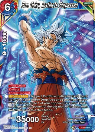 Son Goku, Instincts Surpassed [P-198] | Arkham Games and Comics