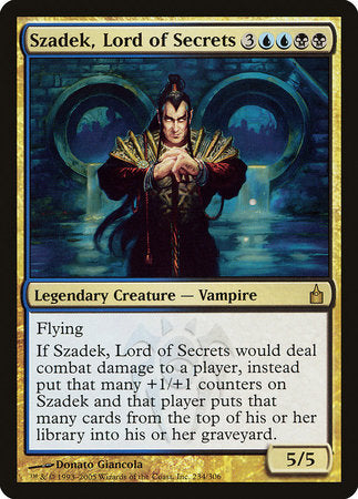 Szadek, Lord of Secrets [Ravnica: City of Guilds] | Arkham Games and Comics