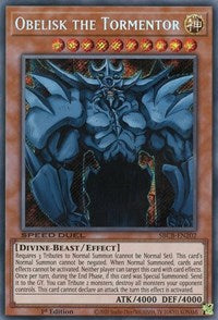 Obelisk the Tormentor [SBCB-EN202] Secret Rare | Arkham Games and Comics