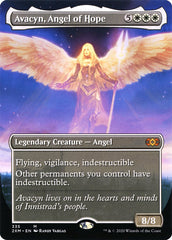 Avacyn, Angel of Hope (Borderless) [Double Masters] | Arkham Games and Comics