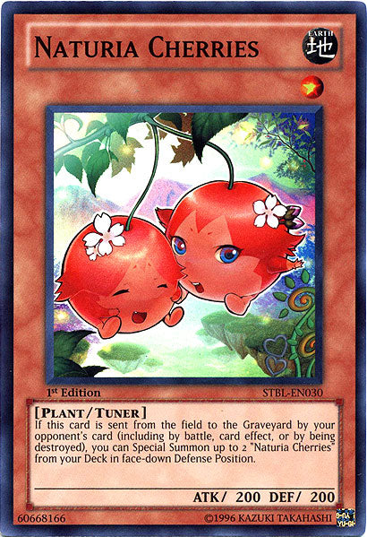 Naturia Cherries [STBL-EN030] Super Rare | Arkham Games and Comics