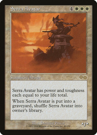 Serra Avatar [Urza's Saga] | Arkham Games and Comics