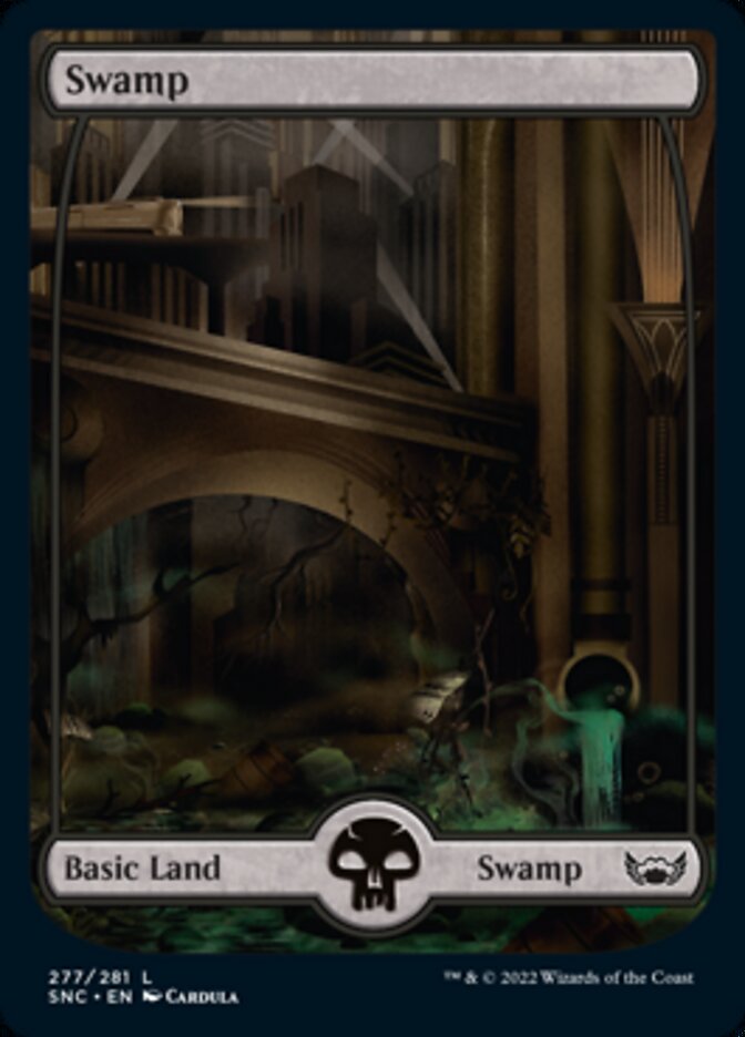 Swamp (277) [Streets of New Capenna] | Arkham Games and Comics