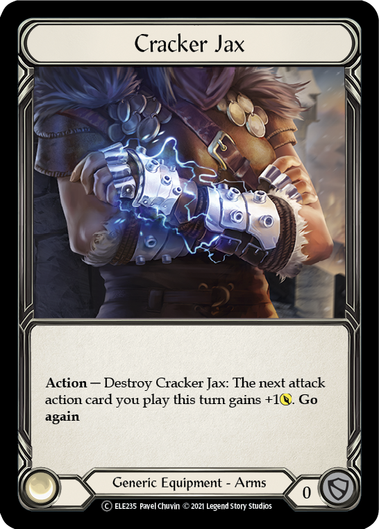 Cracker Jax [U-ELE235] (Tales of Aria Unlimited)  Unlimited Rainbow Foil | Arkham Games and Comics