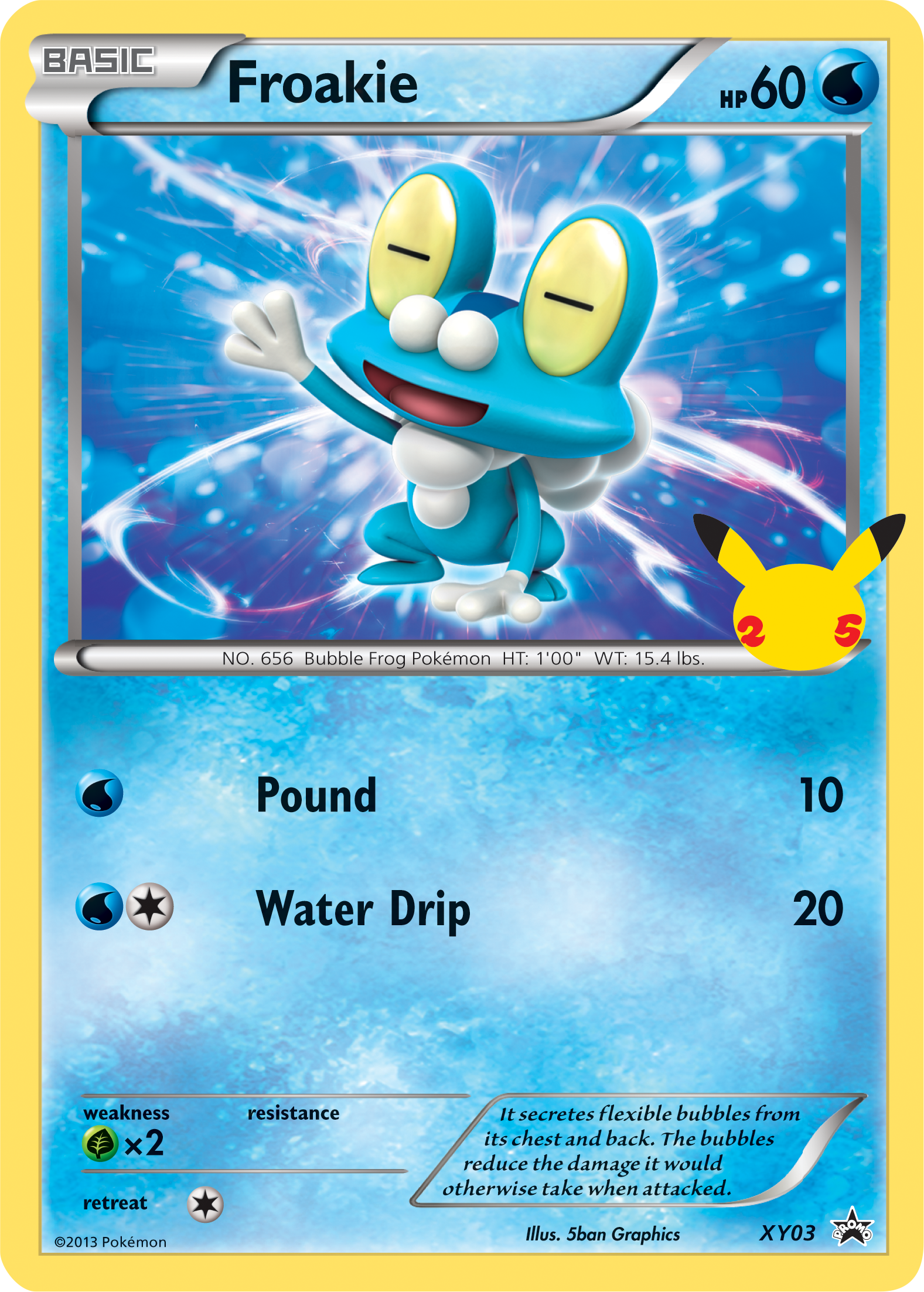 Froakie (XY03) [First Partner Pack] | Arkham Games and Comics