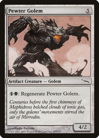 Pewter Golem [Mirrodin] | Arkham Games and Comics