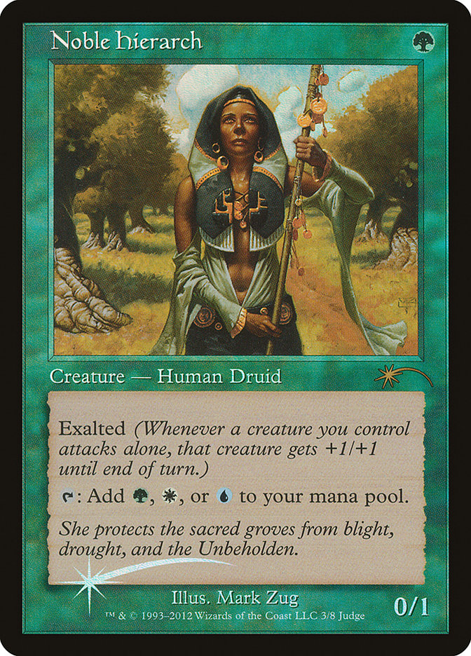 Noble Hierarch [Judge Gift Cards 2012] | Arkham Games and Comics