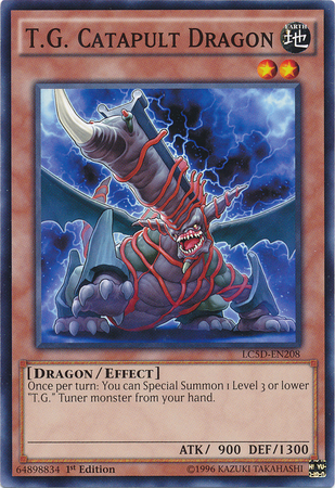 T.G. Catapult Dragon [LC5D-EN208] Common | Arkham Games and Comics