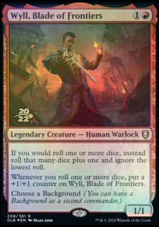 Wyll, Blade of Frontiers [Commander Legends: Battle for Baldur's Gate Prerelease Promos] | Arkham Games and Comics