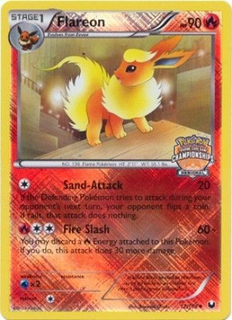 Flareon (12/108) (Regional Championship 2013 Promo) [Black & White: Dark Explorers] | Arkham Games and Comics