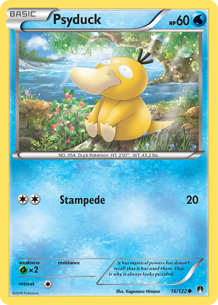Psyduck (16/122) [XY: BREAKpoint] | Arkham Games and Comics