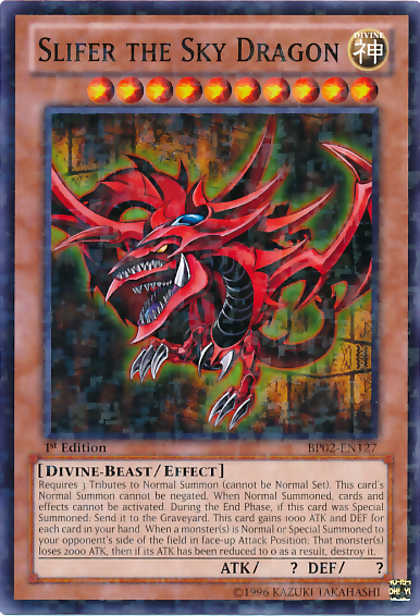 Slifer the Sky Dragon [BP02-EN127] Mosaic Rare | Arkham Games and Comics