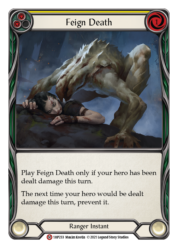 Feign Death [1HP233] (History Pack 1) | Arkham Games and Comics