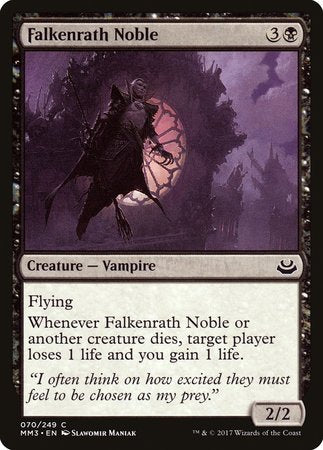 Falkenrath Noble [Modern Masters 2017] | Arkham Games and Comics