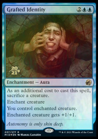Grafted Identity [Innistrad: Midnight Hunt Prerelease Promos] | Arkham Games and Comics