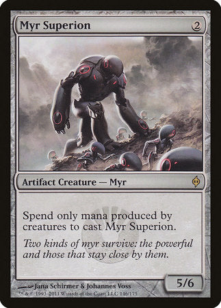 Myr Superion [New Phyrexia] | Arkham Games and Comics