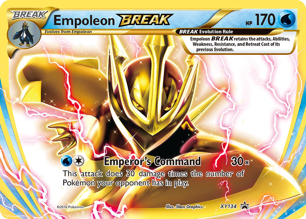 Empoleon BREAK (XY134) [XY: Black Star Promos] | Arkham Games and Comics