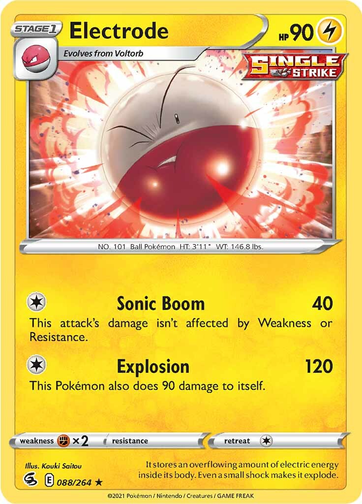 Electrode (088/264) [Sword & Shield: Fusion Strike] | Arkham Games and Comics