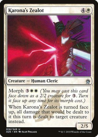 Karona's Zealot [Masters 25] | Arkham Games and Comics