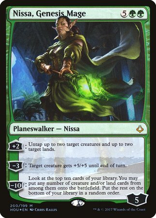 Nissa, Genesis Mage [Hour of Devastation] | Arkham Games and Comics