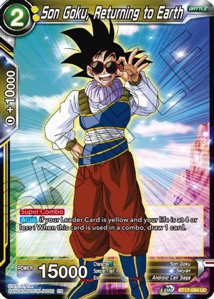 Son Goku, Returning to Earth (BT17-094) [Ultimate Squad] | Arkham Games and Comics