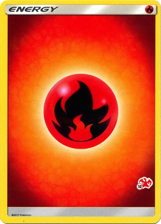 Fire Energy (Charizard Stamp #12) [Battle Academy 2020] | Arkham Games and Comics